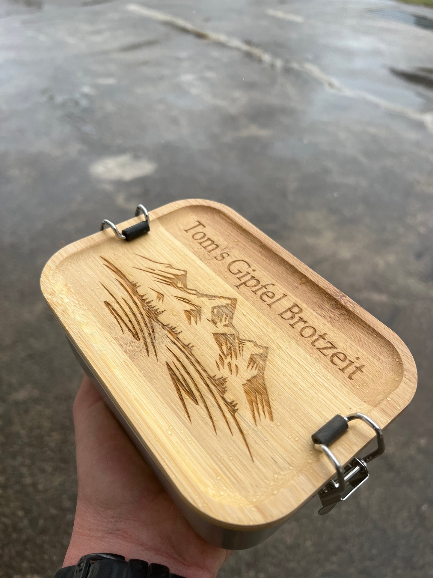 Brotdose personalisiert | Brotdose Kinder | Bergzeit | Brotzeitbox | Lunchbox | Brotzeitdose | Pausendose | Gipfelbrotzeit Dose | Bergdose