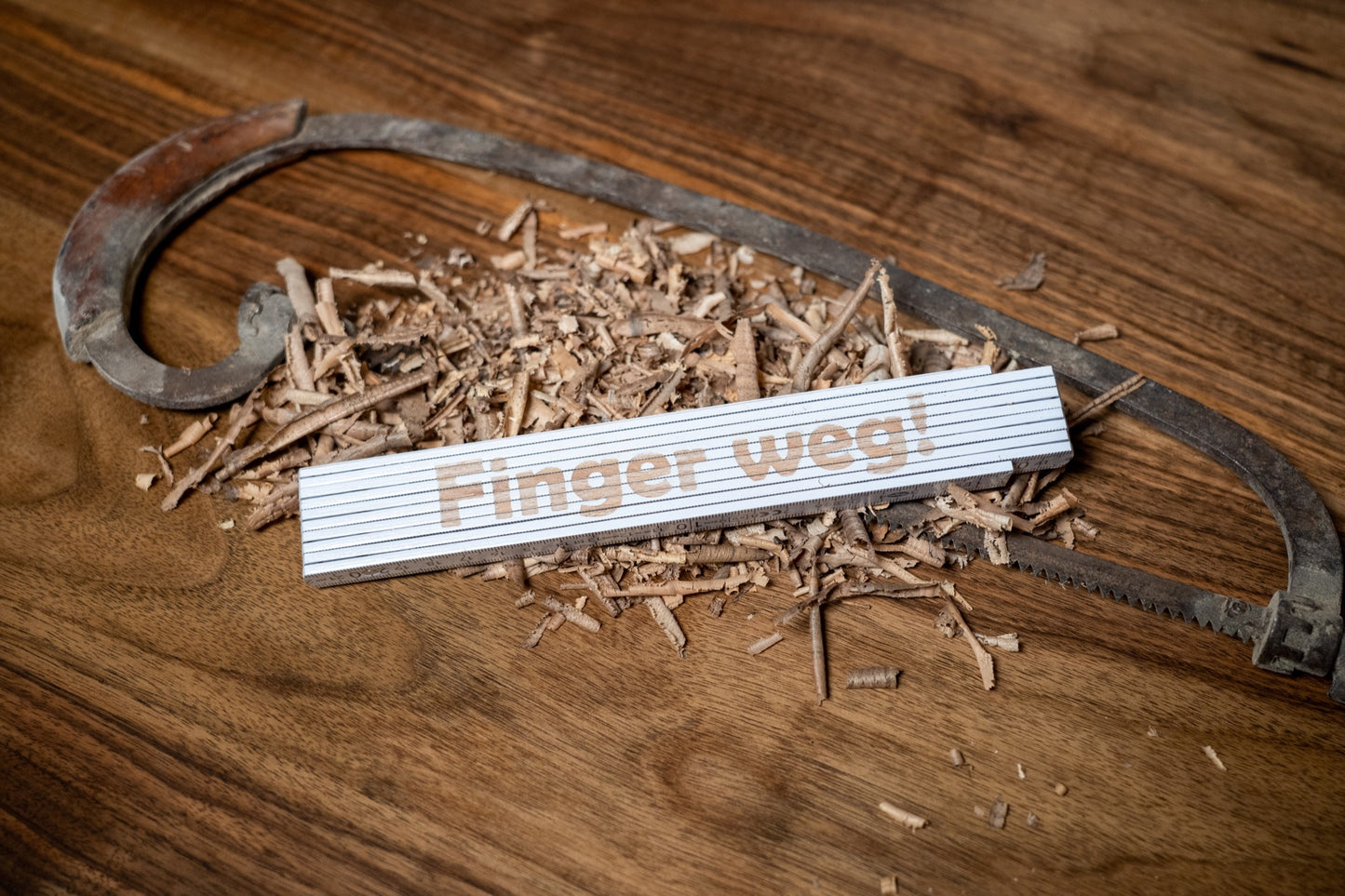 personalisierter Meterstab | Zollstock | Maßstab | Werkzeug | Geschenk | personalisiert | Handwerk