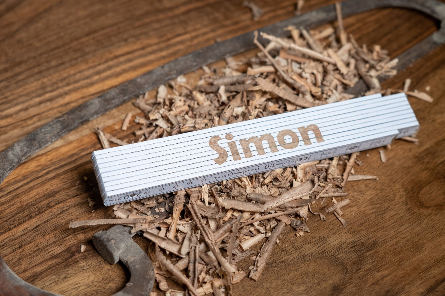 personalisierter Meterstab | Zollstock | Maßstab | Werkzeug | Geschenk | personalisiert | Handwerk